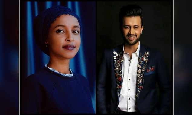 Ilhan Omar sparks frenzy as she dropped cue to be an Atif Aslam fan