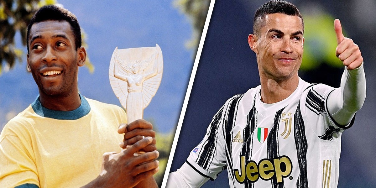 Ronaldo Pele record
