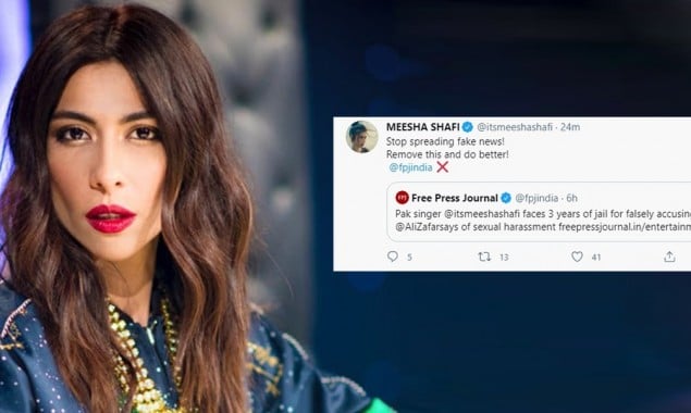 Meesha Shafi Imprisonment