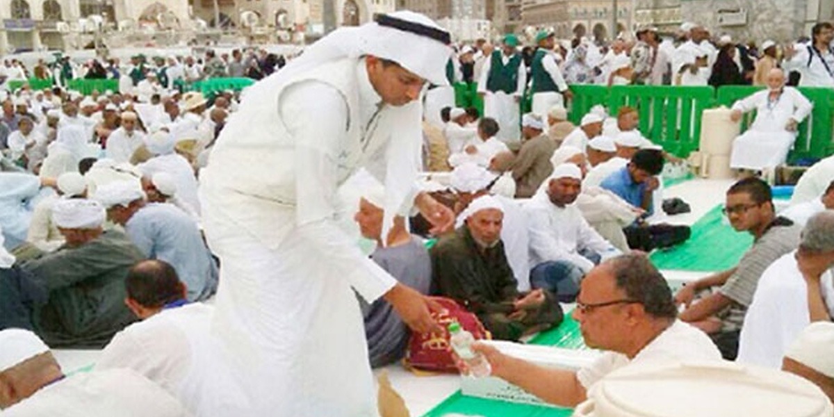 Makkah Grand Mosque Iftar