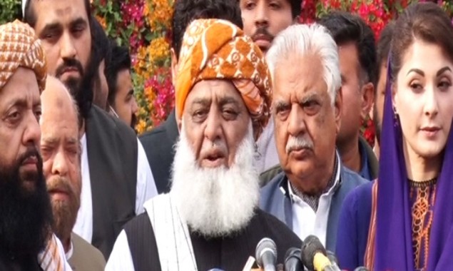 “PDM has matters under control through mutual consultations, unity”: Maulana Fazl