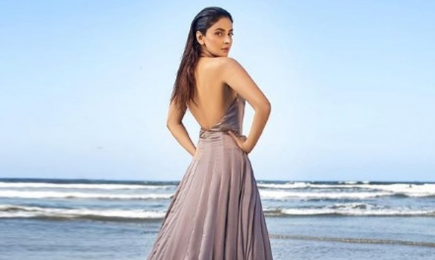 Saba Qamar Shares Another Sultry Photo In A Backless Dress