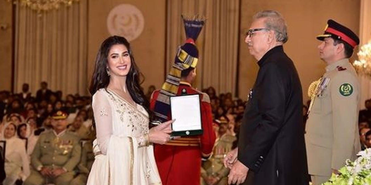 Mehwish Hayat Tamgha-e-Imtiaz