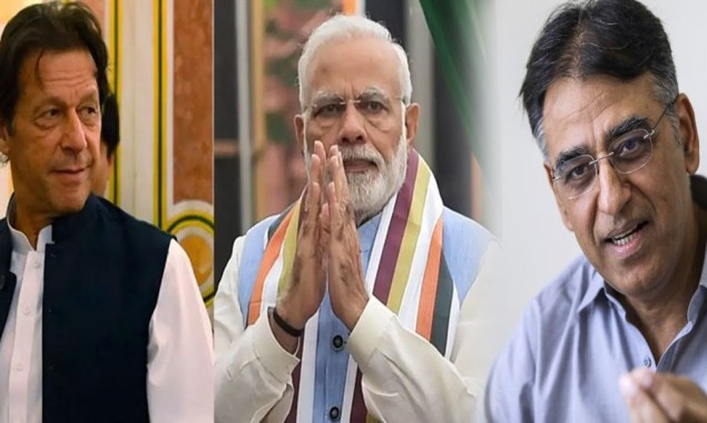 Modi’s Message Of Goodwill To PM Imran Is “A Welcome Step”: Asad Umar