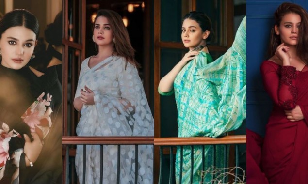 7 Times Zara Noor Abbas Embodies Elegance Donned In Graceful Sarees