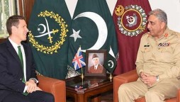 COAS, Christian Turner Discuss Afghan Peace Process