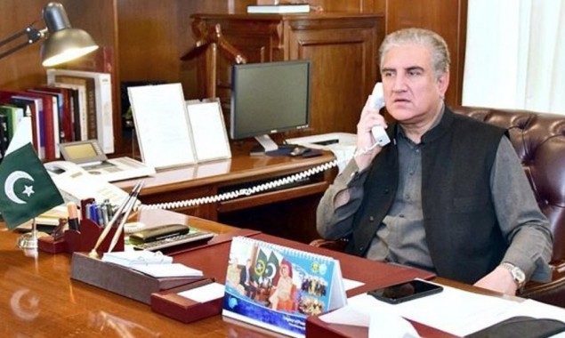 FM Qureshi Holds Telephone Conversation With UAE Counterpart