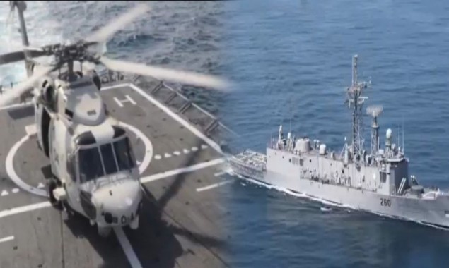 Pak Navy Conducts Bilateral Naval Exercises In Gulf Of Aden & NAS