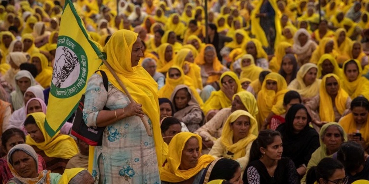 International Women's Day: Thousands of Women Join Farmers' Protest In India