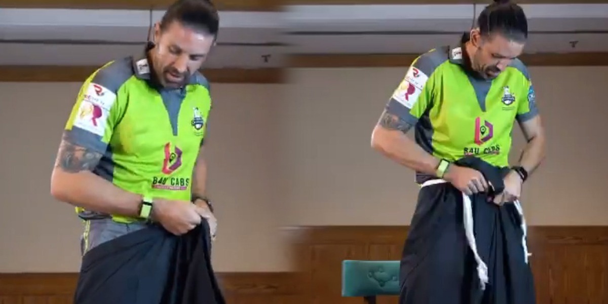 PSL 6: Foreign Players Ace Fun "Shalwar Challenge"