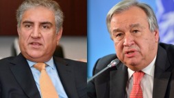 FM Qureshi Calls UN Chief