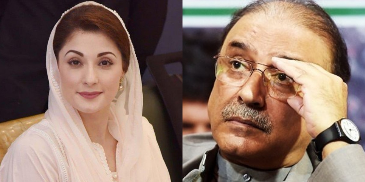 Zardari apologizes Maryam Nawaz