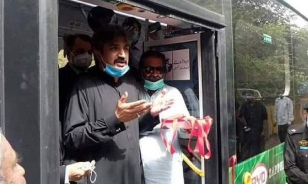 Fare announced for the recently launched electric buses in Karachi