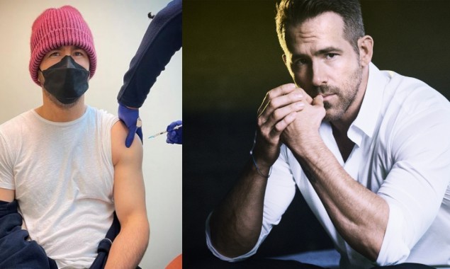 Ryan Reynolds Receives COVID-19 Vaccine Jab