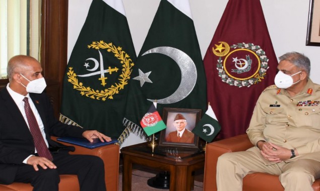 COAS meets Afghan Ambassador to Pakistan