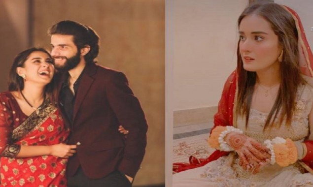 Pakistani actress Shehzeen Rahat ties the knot, wedding photos go viral