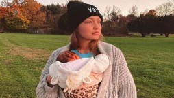Gigi Hadid shares a glimpse of her 7-month-old daughter