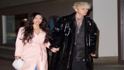 Megan Fox and Machine Gun Kelly spotted together at UFC 261 Fight