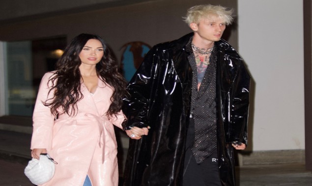 Megan Fox and Machine Gun Kelly spotted together at UFC 261 Fight