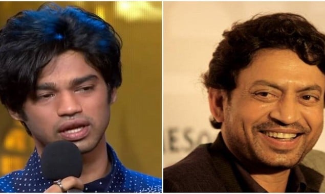 Irrfan Khan’s son Babil Khan breaks down on stage