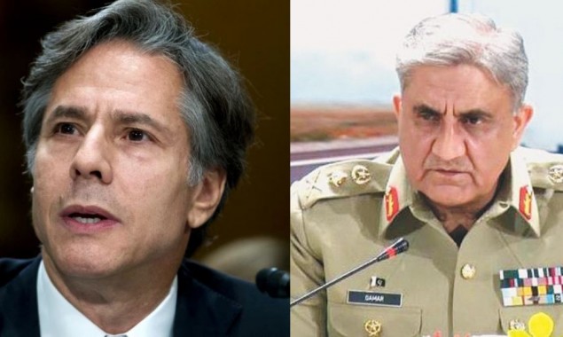 Army Chief, US Secretary of State Discuss Afghan Peace Process On Call