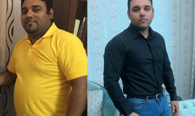 How a Pakistani Lost 32 Kgs in 4 months despite a slipped disc