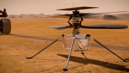 NASA’s Ingenuity Helicopter dropped on Mars surface