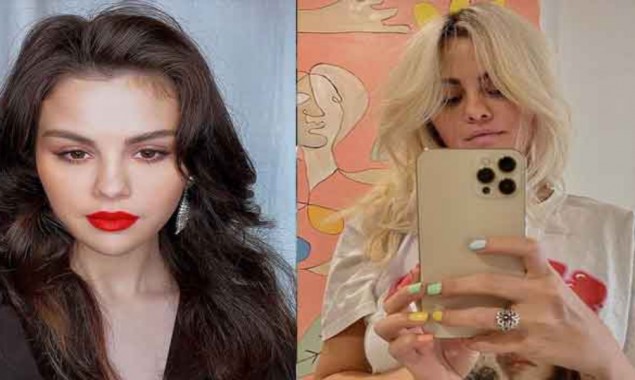 American star singer Selena Gomez stunned fans as she unveiled her new look after spending eight-hour lightening her brunette locks.
