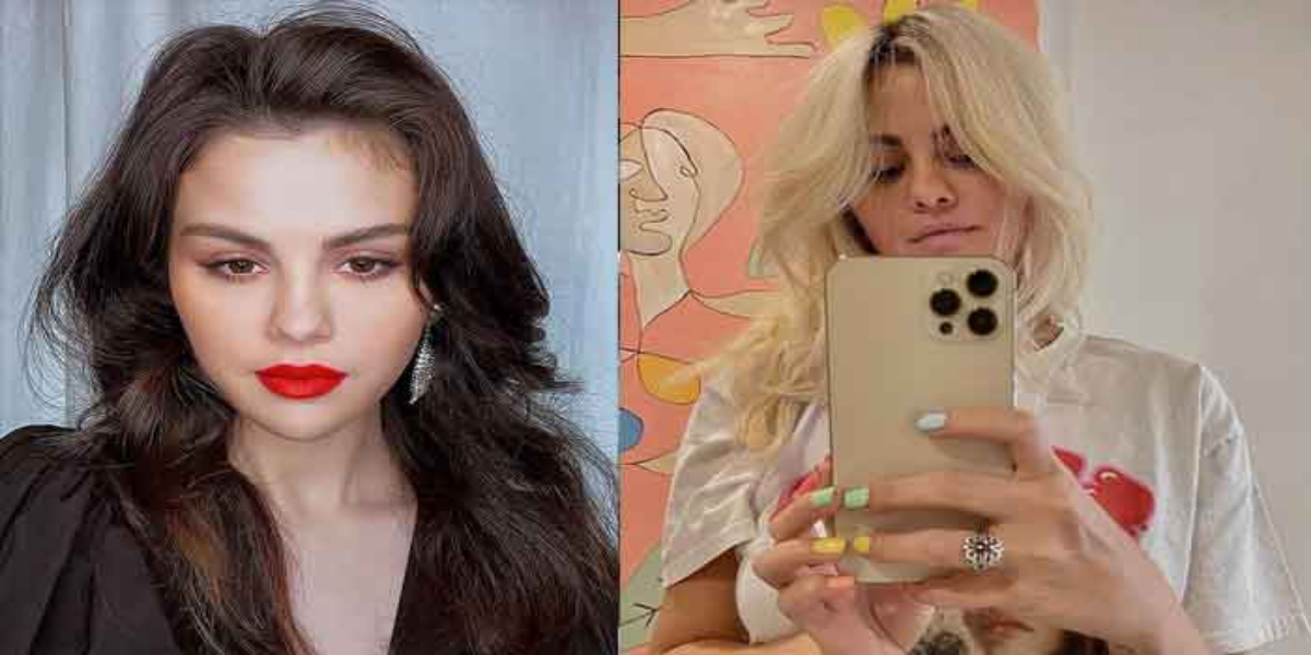 American star singer Selena Gomez stunned fans as she unveiled her new look after spending eight-hour lightening her brunette locks.