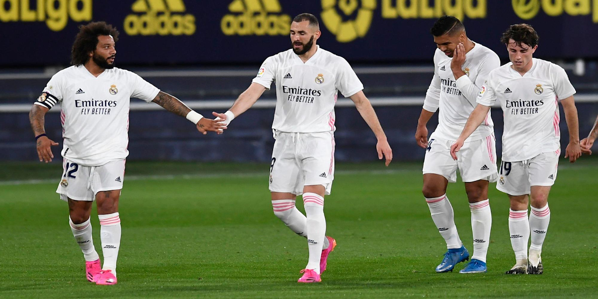La Liga: Karim Benzema has scored twice as many as Real Madrid, in addition to Cádiz