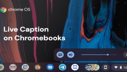 Google’s Live Caption feature comes to Chromebooks