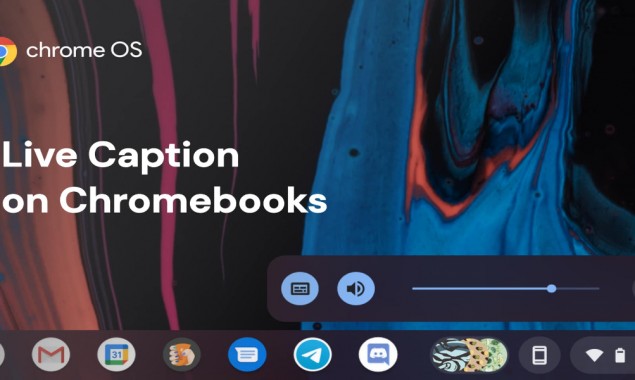 Google’s Live Caption feature comes to Chromebooks