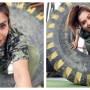 Pakistani Actress Maira Khan enjoying her time in the gym