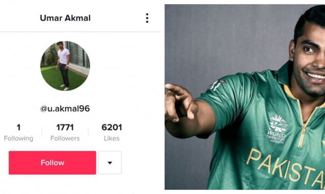 Follow me on TikTok, Pakistani cricketer Umar Akmal
