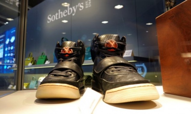 Kanye West’s Yeezy sneakers sold for $1.8 million
