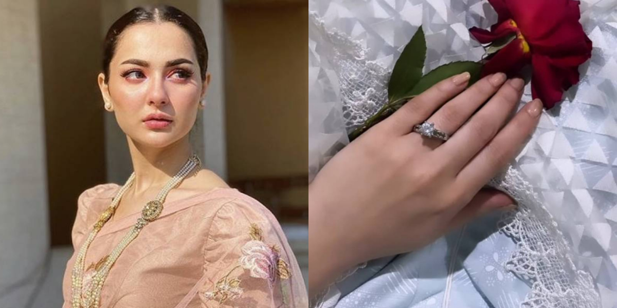 Hania Aamir engagement prank