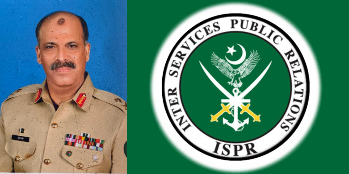 Maj General Saqib Mehmood ISPR