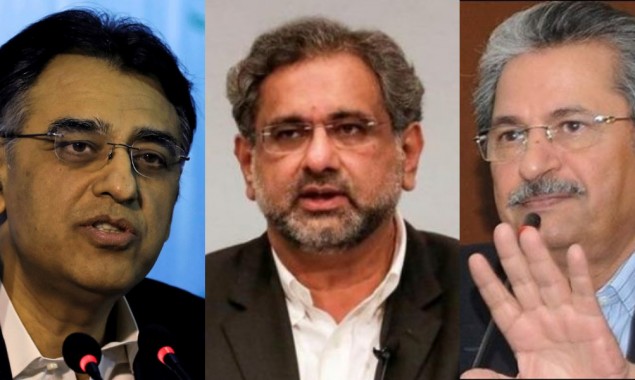 Khaqan Abbasi argument with Speaker NA