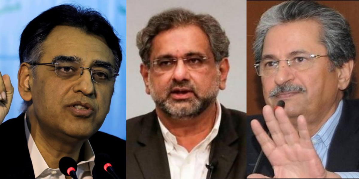 Khaqan Abbasi argument with Speaker NA