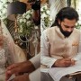 Take A Look At Mansha Pasha, Jibran Nasir’s Nikkah Photos
