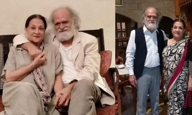 Manzar Sehbai, Samina Ahmed Rejoicing One Year Of Happy Marriage