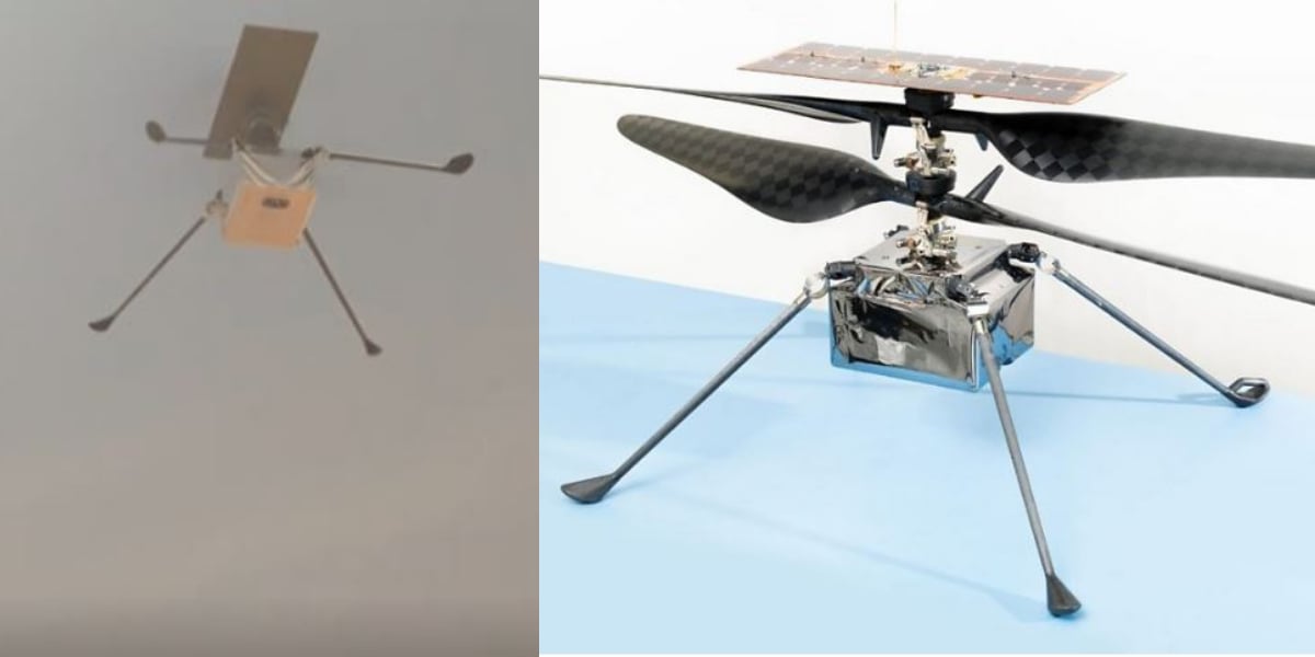 NASA helicopter Ingenuity