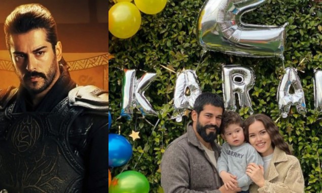 Burak Ozcivit aka Osman Bey celebrates son’s second birthday