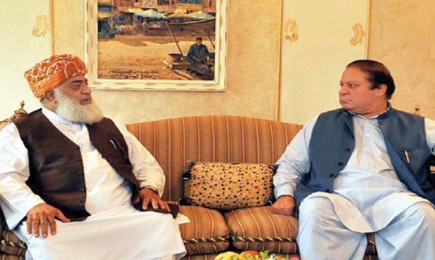 PDM Chief discusses political matters with Nawaz Sharif on Call