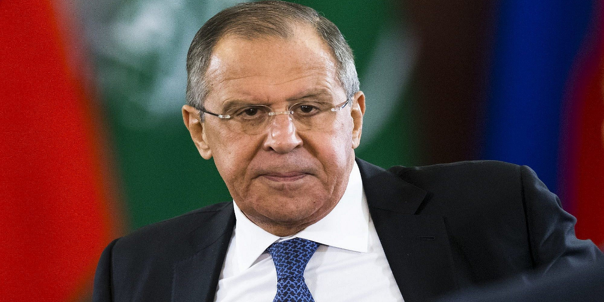 Russian FM Sergey Lavrov