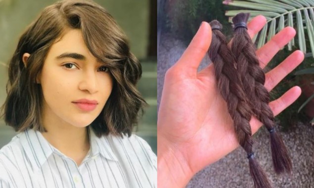 Saheefa Jabbar Khattak Donates Her Hair To Charity