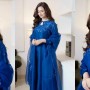 Sana Javed Oozes Elegance, Grace In This Royal Blue Attire