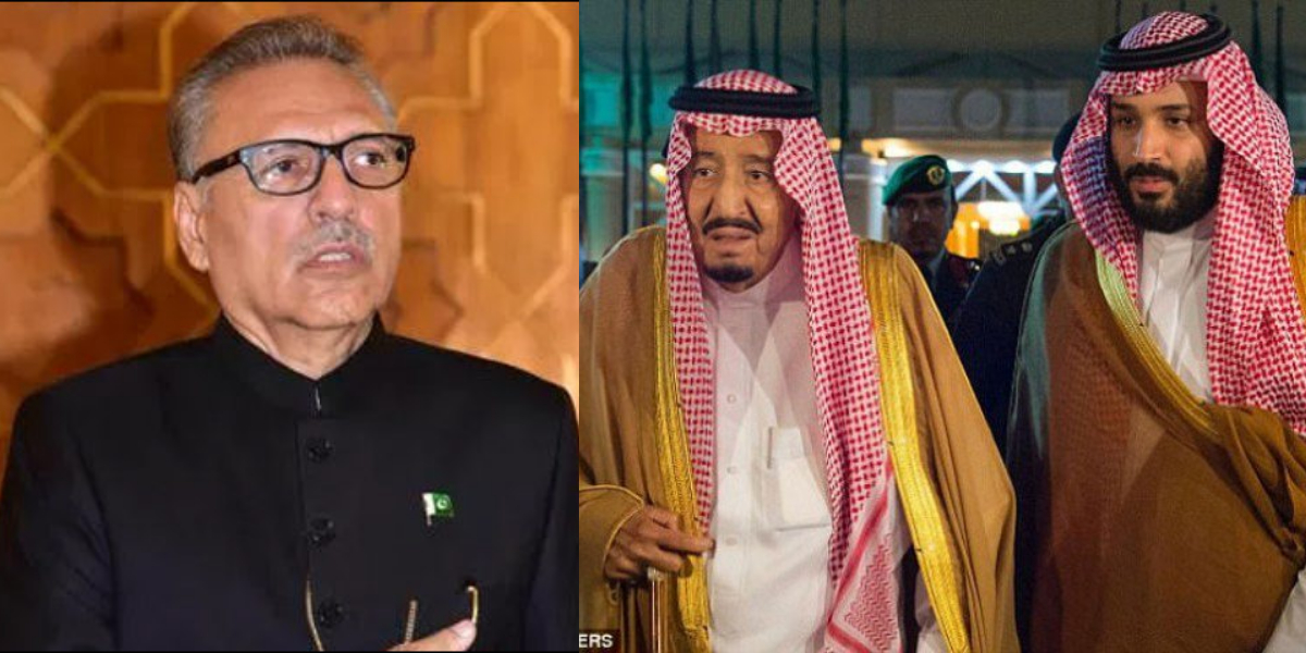 Saudi leaders President Alvi