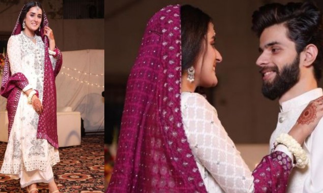 Shehzeen Rahat Treats Fans With Her Beautiful Nikkah Snaps