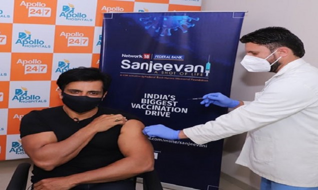 Sonu Sood launches COVID vaccination drive all across India